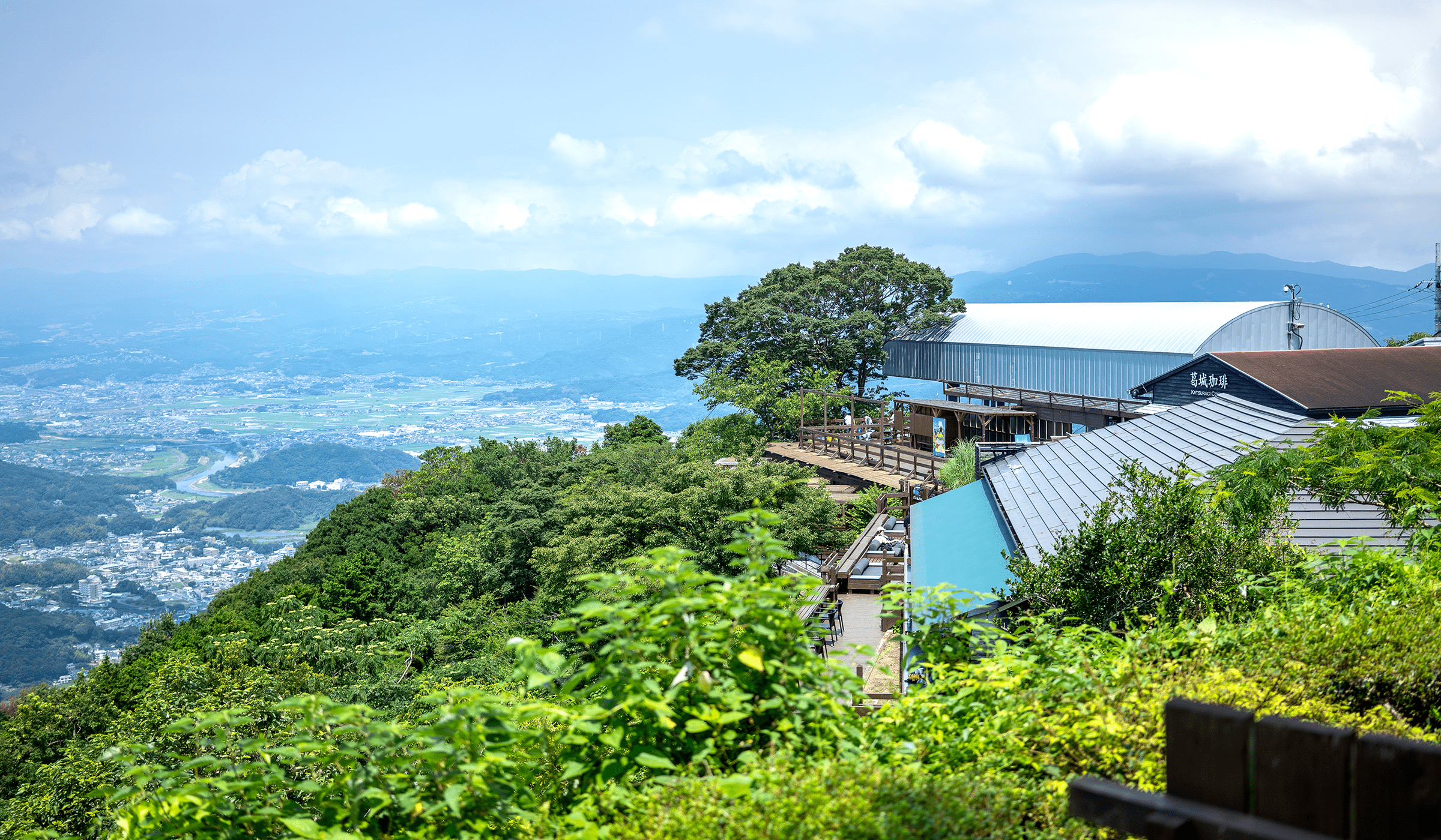 山頂エリア